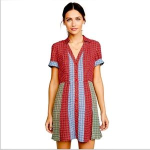 NWT Alice + Olivia button-down mini dress